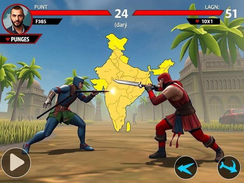 Pune Fearless Warrior popularity map in India